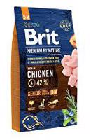 Brit Premium Dog by Nature Senior S+M 8kg sleva