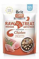Brit Raw Treat Cat Indoor&Antistress, Chicken 40g + Množstevní sleva