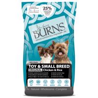 Burns Dog Adult & Senior Original Toy & Small Breed Chicken & Brown Rice - 6 kg