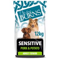 Burns Dog Adult & Senior Sensitive Pork & Potato - 2 x 12 kg