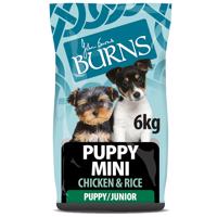 Burns Dog Puppy & Junior Mini Chicken & Rice - 2 x 6 kg