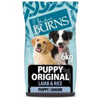 Burns Dog Puppy & Junior Original Lamb and Rice - 2 x 6 kg