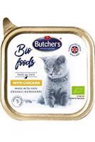 Butcher's Cat Bio s kuřecím vanička 85g + Množstevní sleva sleva 15%