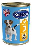 Butcher's Dog Junior s kuřecím masem konzerva 400g + Množstevní sleva