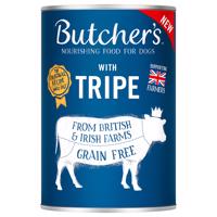 Butcher's Original bez obilovin pro psy 48 × 400 g - výhodné balení - paštika s bachorem