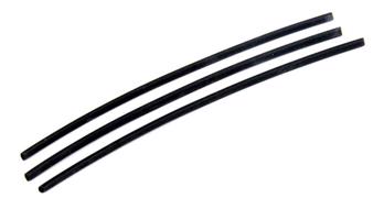 Bužírka PVC smrštitelná černá (3ks) Variant: průměr 3,2 / 1,6mm - číra