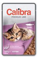 Calibra Cat  kapsa Premium Kitten Salmon 100g + Množstevní sleva 5 +1 zdarma