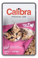 Calibra Cat  kapsa Premium Kitten Turkey & Chicken100g + Množstevní sleva 5 +1 zdarma