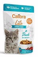 Calibra Cat Life kapsa Sterilised Duck in gravy 85g + Množstevní sleva