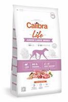 Calibra Dog Life Junior Large Breed Lamb 12kg sleva + barel zdarma