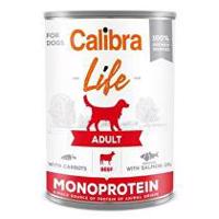 Calibra Dog Life  konz.Adult Beef with carrots 400g + Množstevní sleva Sleva 15%