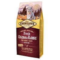 Carnilove Adult Cat Fresh Chicken & Rabbit - 6 kg