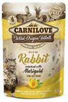 Carnilove Cat Pouch Kitten RabbitEnriched&Marigold 85g + Množstevní sleva 5 + 1 ZDARMA