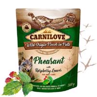 Carnilove dog pouch paté pheasant with raspberry leaves 300g