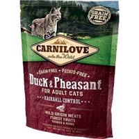 Carnilove hairball duck+pheasant adult cats 400g