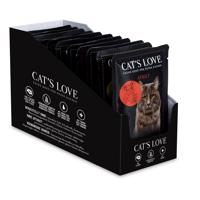 Cat's Love 12 x 85 g - míchané balení