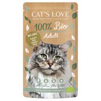 Cat's Love Bio 24 x 100 g – výhodné balení - kachní