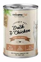 Chicopee Cat konz. Gourmet Pot Duck&Chicken 400g + Množstevní sleva sleva 15%