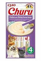 Churu Cat Chicken with Shrimp Flavour Recipe 4x14g + Množstevní sleva