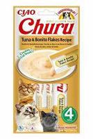 Churu Cat Tuna & Bonito Flakes Recipe 4x14g + Množstevní sleva