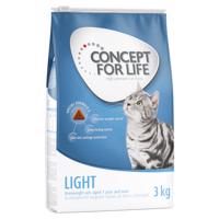 Concept for Life, 3 kg  za skvělou cenu!  - Light Adult – vylepšená receptura!