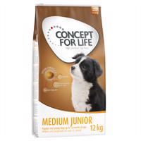 Concept for Life granule - 10 + 2 kg zdarma!  - Medium Junior