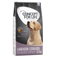 Concept for Life granule, 2 balení  - 10 % sleva - Labrador Sterilised (2 x 12 kg)