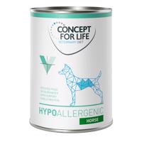 Concept for Life Veterinary Diet Hypoallergenic s koňským masem - 12 x 400 g