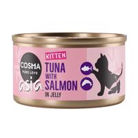 Cosma Asia Kitten in Jelly 6 x 85 g - tuňák s lososem