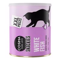 Cosma snackies XXL mrazem sušený snack pro kočky Maxi Tube - bílá ryba 110 g