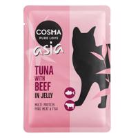 Cosma Thai/Asia kapsičky 24 x 100 g - tuňák & hovězí v želé