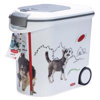 Curver zásobník na krmivo pro psy - design agility: až 12 kg suchého krmiva (35 l)