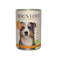 Dog's Love Bio krůtí maso s amarantem, dýní a petrželkou 6 × 400 g