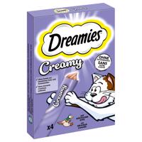 Dreamies Creamy Snacks - kachní (4 x 10 g)