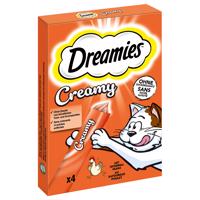 Dreamies Creamy Snacks - kuřecí (4 x 10 g)