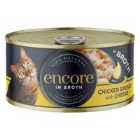 Encore konzerva 16 × 70 g - kuřecí prsa se sýrem