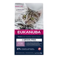 Eukanuba Kitten Grain Free bohaté na lososa - 2 kg