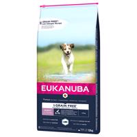 Eukanuba Puppy & Junior Small & Medium Grain Free Ocean Fish - 2 x 12 kg