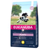 Eukanuba Puppy Medium Breed kuřecí - výhodné balení: 2 x 3 kg