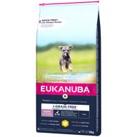 Eukanuba Puppy Small / Medium Breed Grain Free Chicken  - 2 x 12 kg