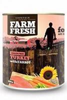 Farm Fresh Dog Turkey with Carrot konzerva 400g + Množstevní sleva Sleva 15%