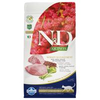 Farmina N&D Adult Quinoa Weight Management lamb, quinoa, brokolice, chřest - 1,5 kg