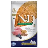 Farmina N&D Low Grain Adult Mini Lamb & Blueberry - Výhodné balení 2 x 7 kg
