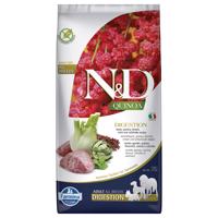 Farmina N&D Quinoa Adult Digestion (trávení) jehněčí & fenykl - výhodné balení: 2 x 7 kg