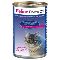 Feline Porta 21 12 x 400 g - čisté kuřecí maso