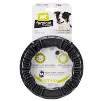 Ferplast pes Smile kruh černý - vel. M: Ø 16 x V 3,2 cm