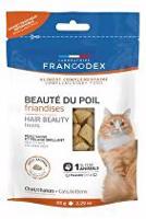 Francodex Pochoutka Hair Beauty pro kočky a koťata 65g + Množstevní sleva