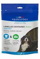 Francodex Relax žvýkací plátky L pro psy 15ks + Množstevní sleva