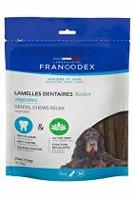Francodex Relax žvýkací plátky M pro psy 15ks + Množstevní sleva
