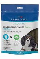 Francodex Relax žvýkací plátky S/M pro psy 15ks + Množstevní sleva